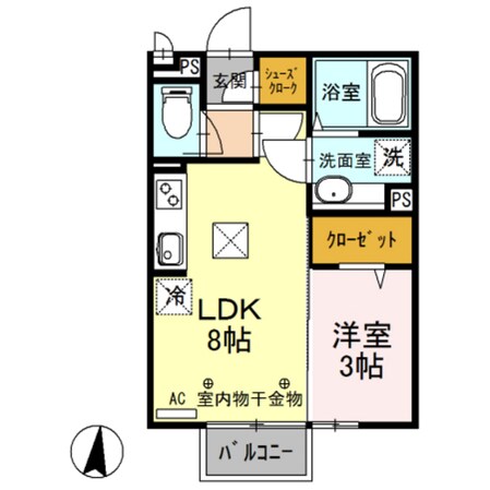 ガルテンの物件間取画像